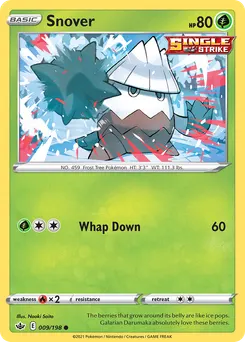 Snover #9, Reverse Foil