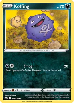 Koffing #94, Chilling Reign