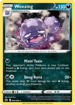 Weezing #95, Chilling Reign