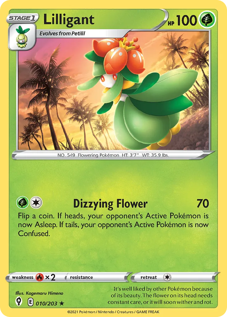 Lilligant #10, Evolving Skies