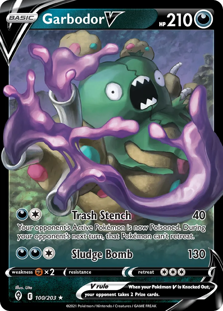 Garbodor V #100, Evolving Skies