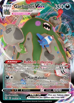 Garbodor VMAX #101, Inverted Back
