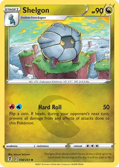 Shelgon #108, Reverse Foil