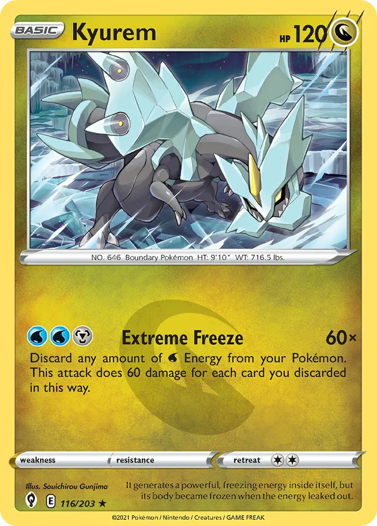 Kyurem #116, Evolving Skies