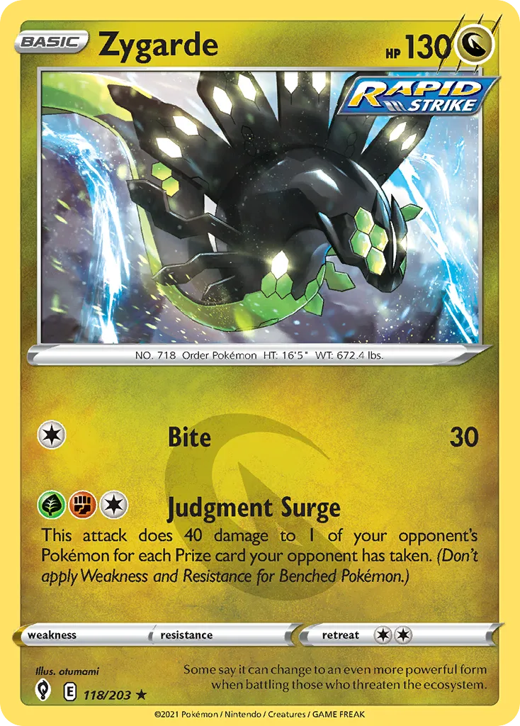 Zygarde #118, Evolving Skies