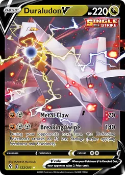 Duraludon V #122, Standard