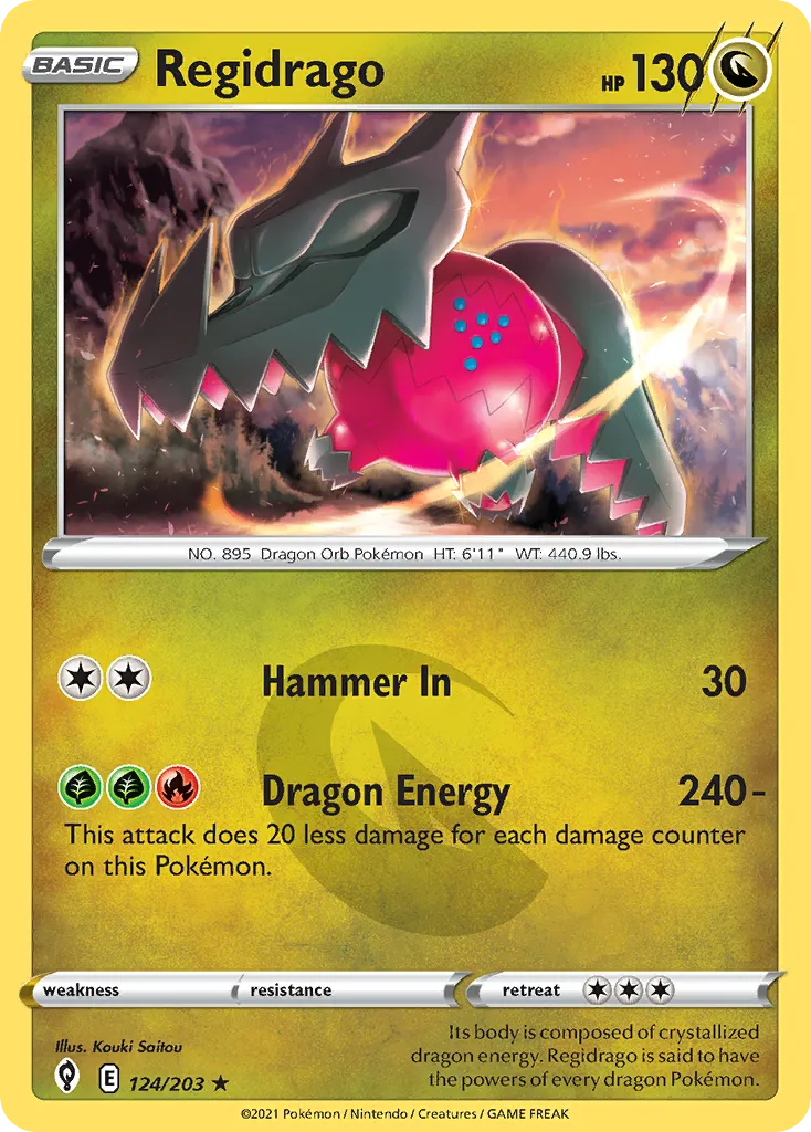 Regidrago #124, Evolving Skies