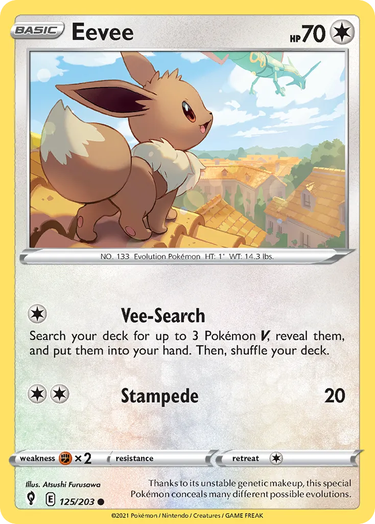 Eevee #125, Evolving Skies