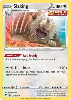 Slaking #131, Reverse Foil