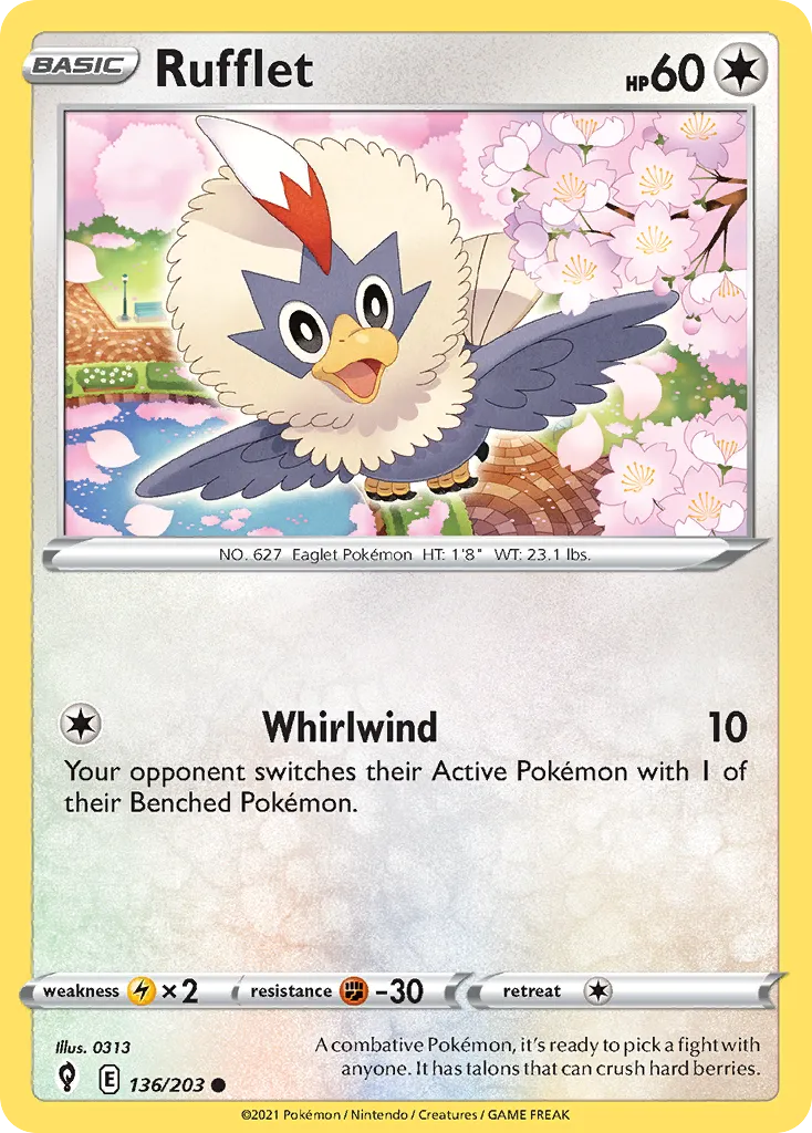 Rufflet #136, Evolving Skies