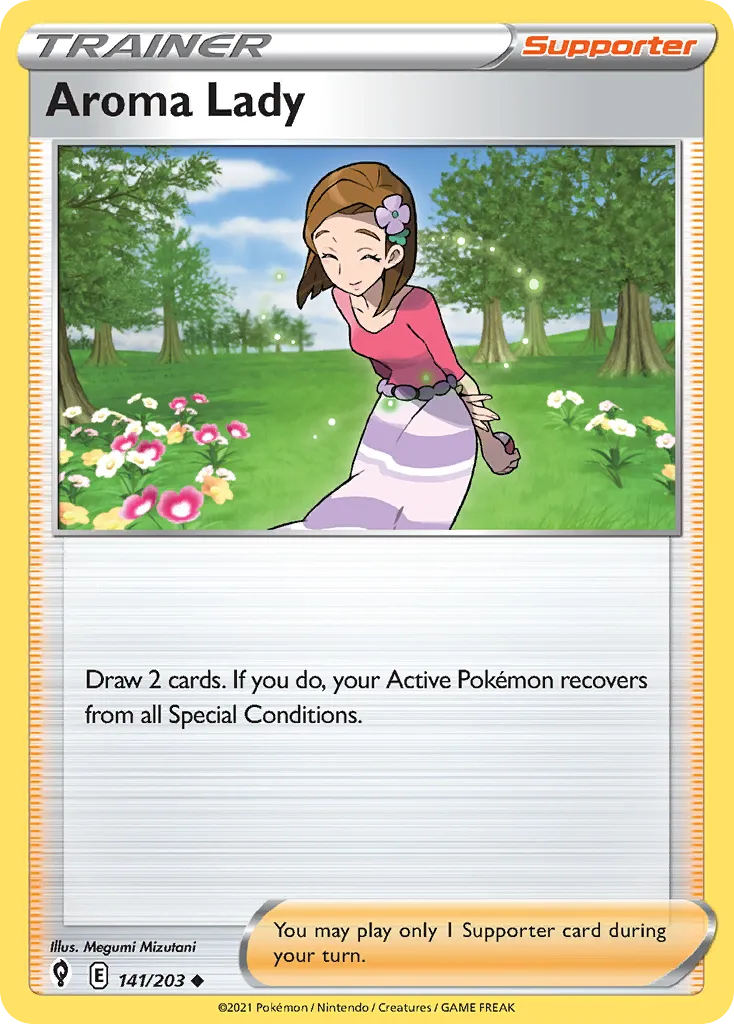 Aroma Lady #141, Evolving Skies