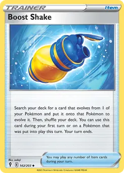 Boost Shake #142, Reverse Foil