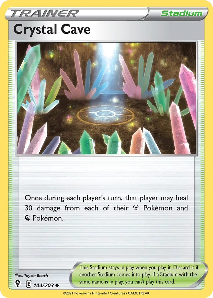 Crystal Cave #144, Evolving Skies