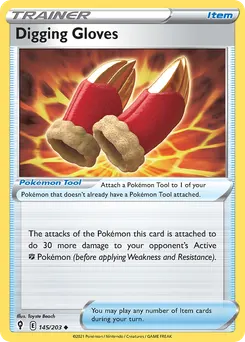 Digging Gloves #145, Reverse Foil