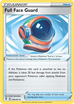 Full Face Guard #148, Reverse Foil