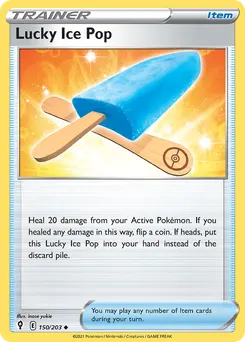 Lucky Ice Pop #150, Reverse Foil