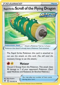Rapid Strike Scroll of the Flying Dragon #153, Reverse Foil