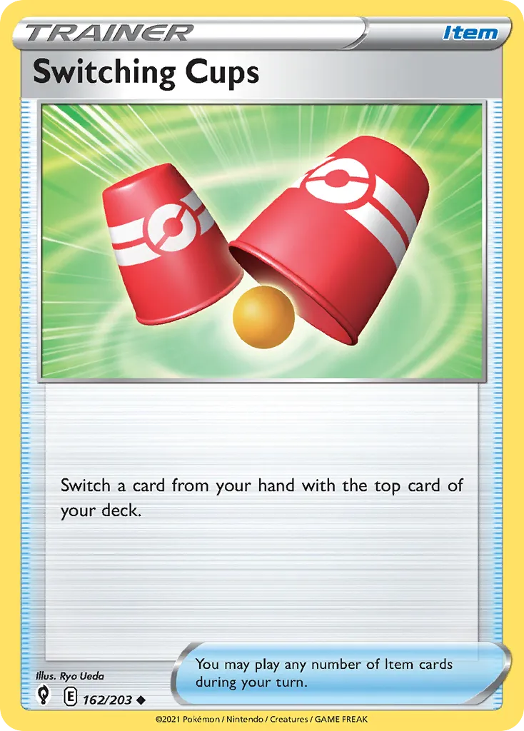 Switching Cups #162, Evolving Skies Reverse Foil