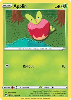 Applin #17, Reverse Foil