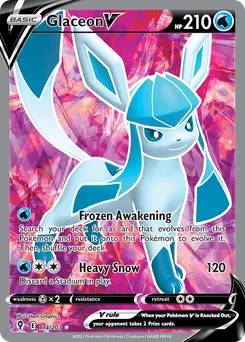 Glaceon V #174, Standard