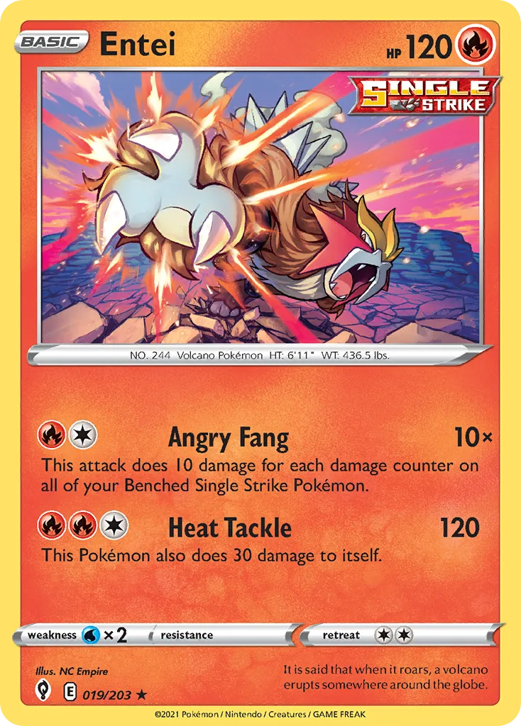 Entei #19, Evolving Skies