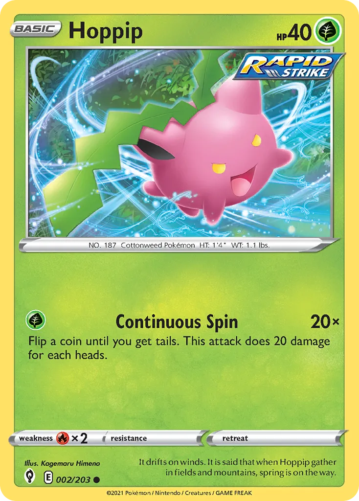 Hoppip #2, Evolving Skies
