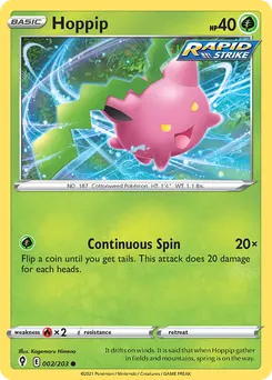 Hoppip #2, Reverse Foil