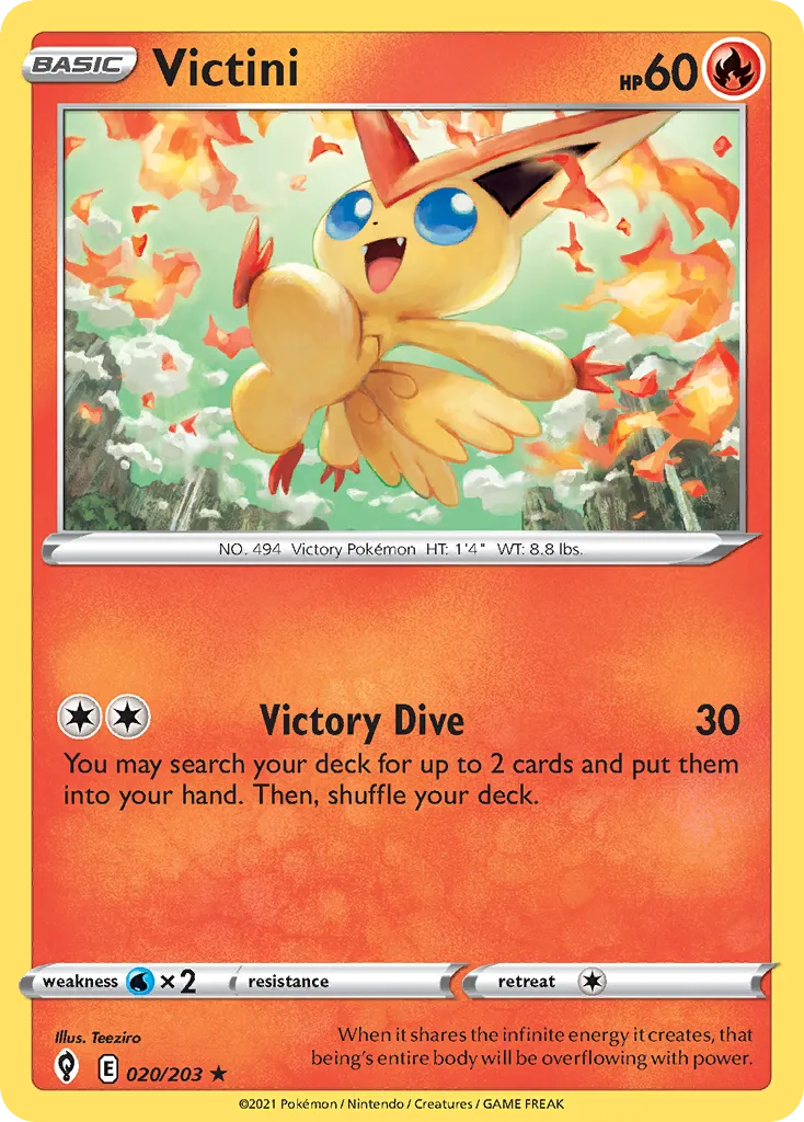 Victini #20, Evolving Skies