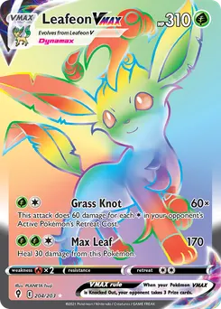 Leafeon VMAX #204, Secret