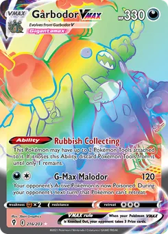 Garbodor VMAX #216, Secret