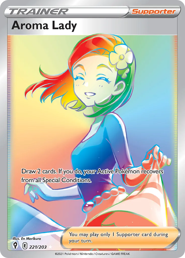 Aroma Lady #221, Evolving Skies Secret