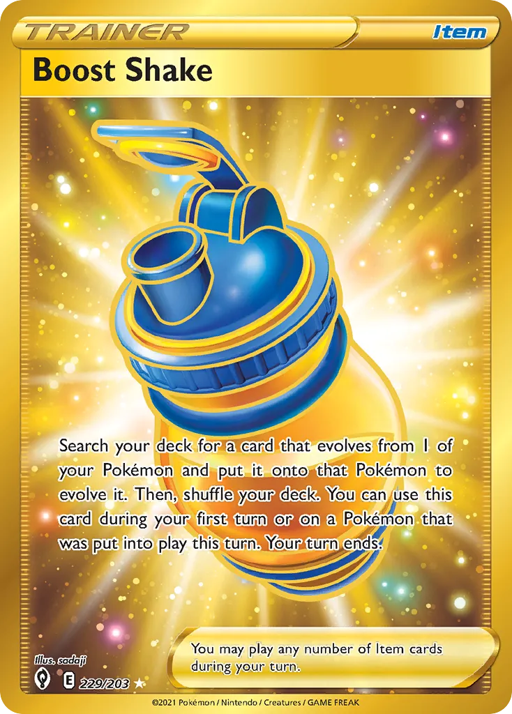 Boost Shake #229, Evolving Skies Secret