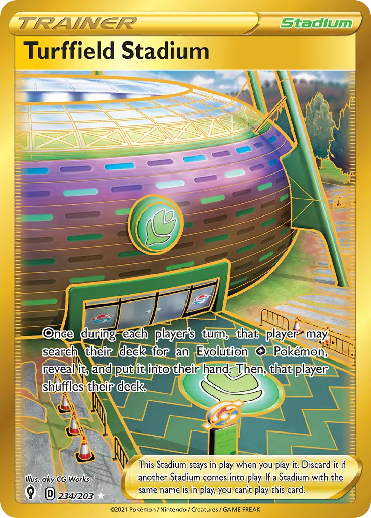 Turffield Stadium #234, Evolving Skies Secret