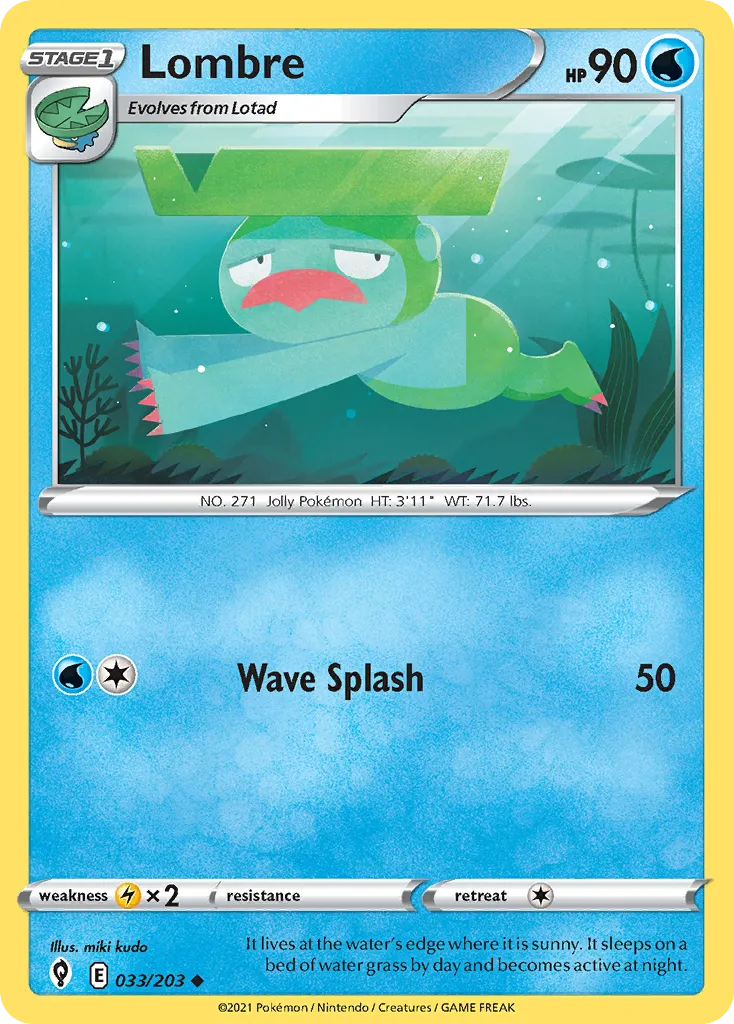 Lombre #33, Evolving Skies Reverse Foil