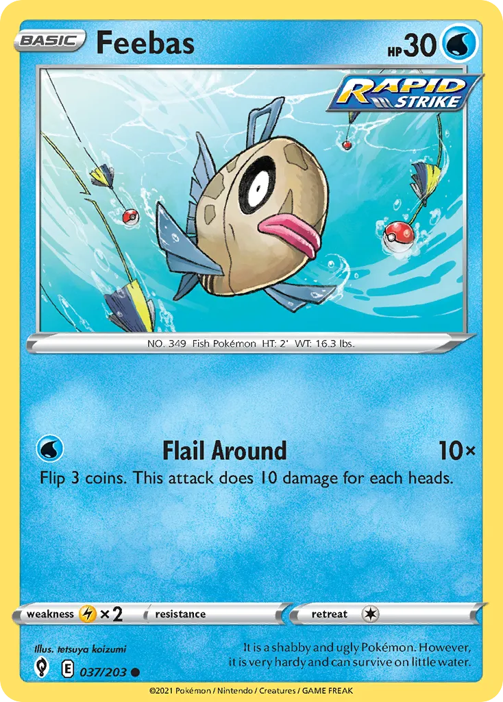 Feebas #37, Evolving Skies