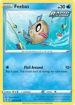 Feebas #37, Reverse Foil