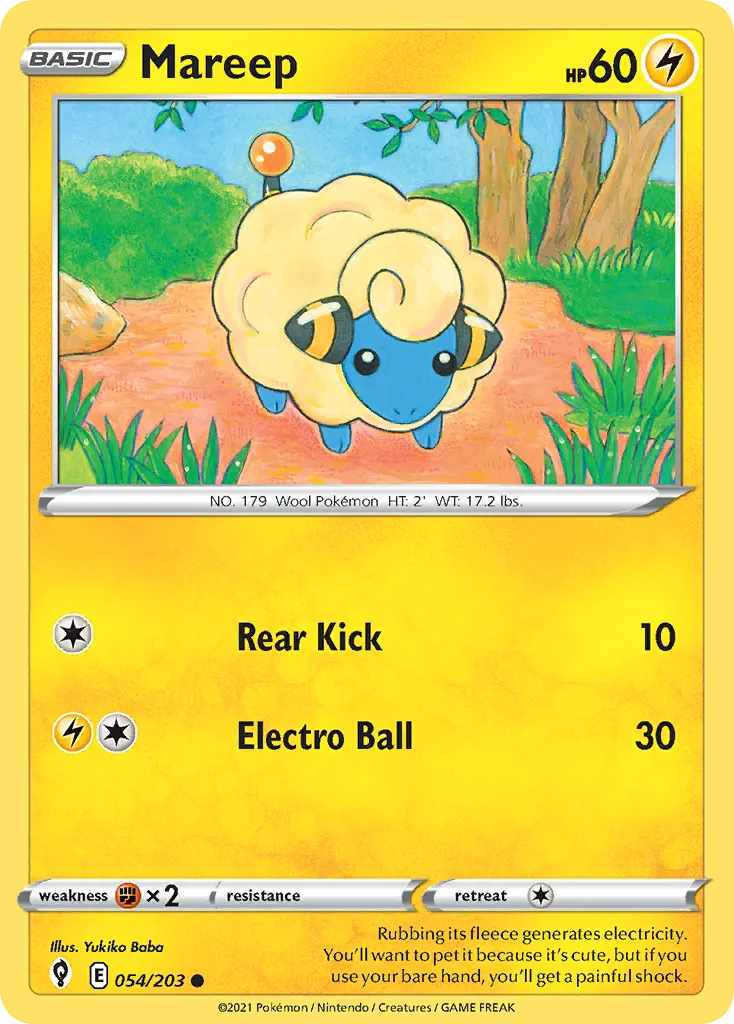 Mareep #54, Evolving Skies