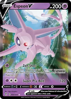 Espeon V #64, Standard