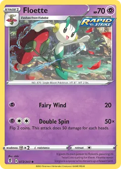 Floette #72, Reverse Foil