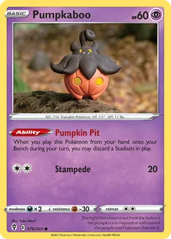 Pumpkaboo #76, Reverse Foil