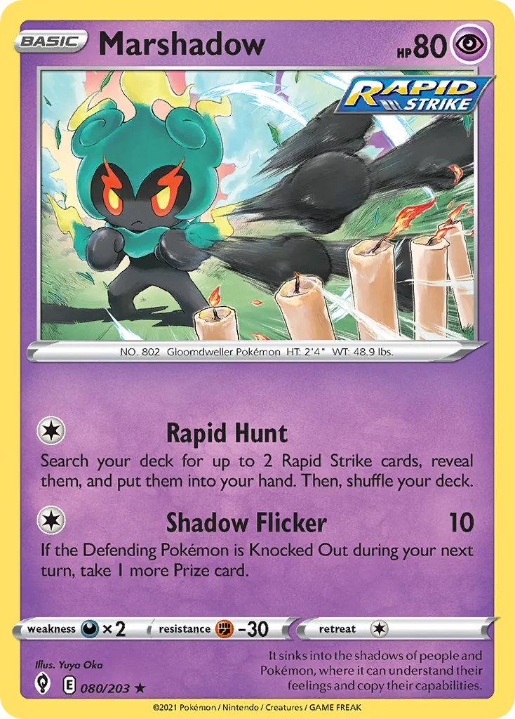 Marshadow #80, Evolving Skies