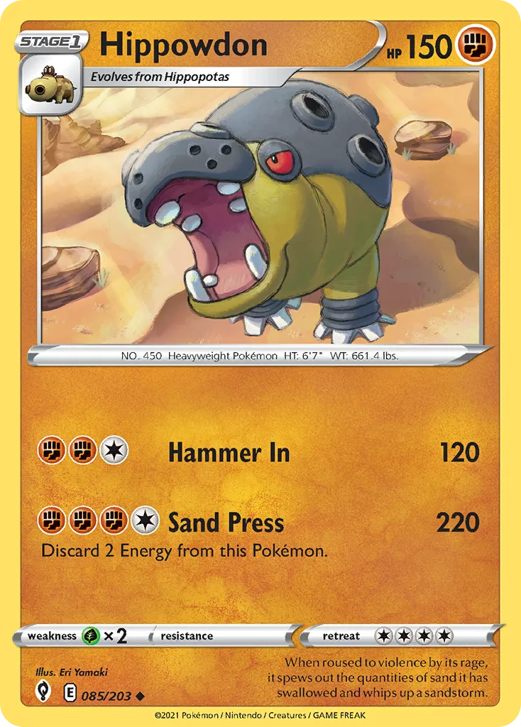 Hippowdon #85, Evolving Skies