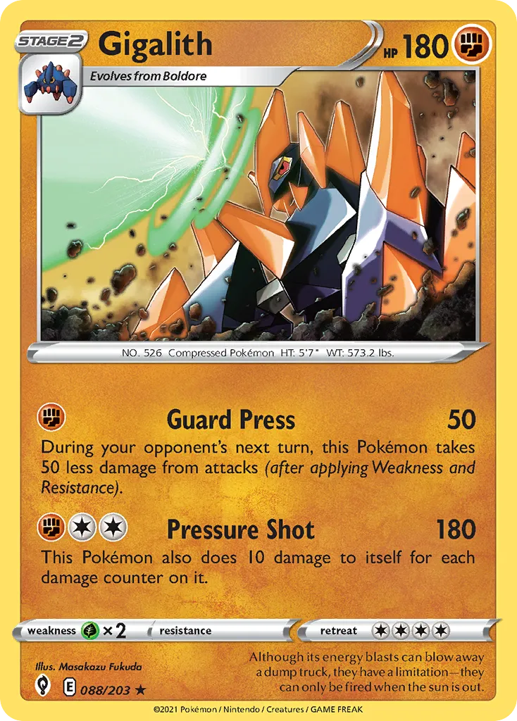 Gigalith #88, Evolving Skies