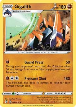 Gigalith #88, Reverse Foil