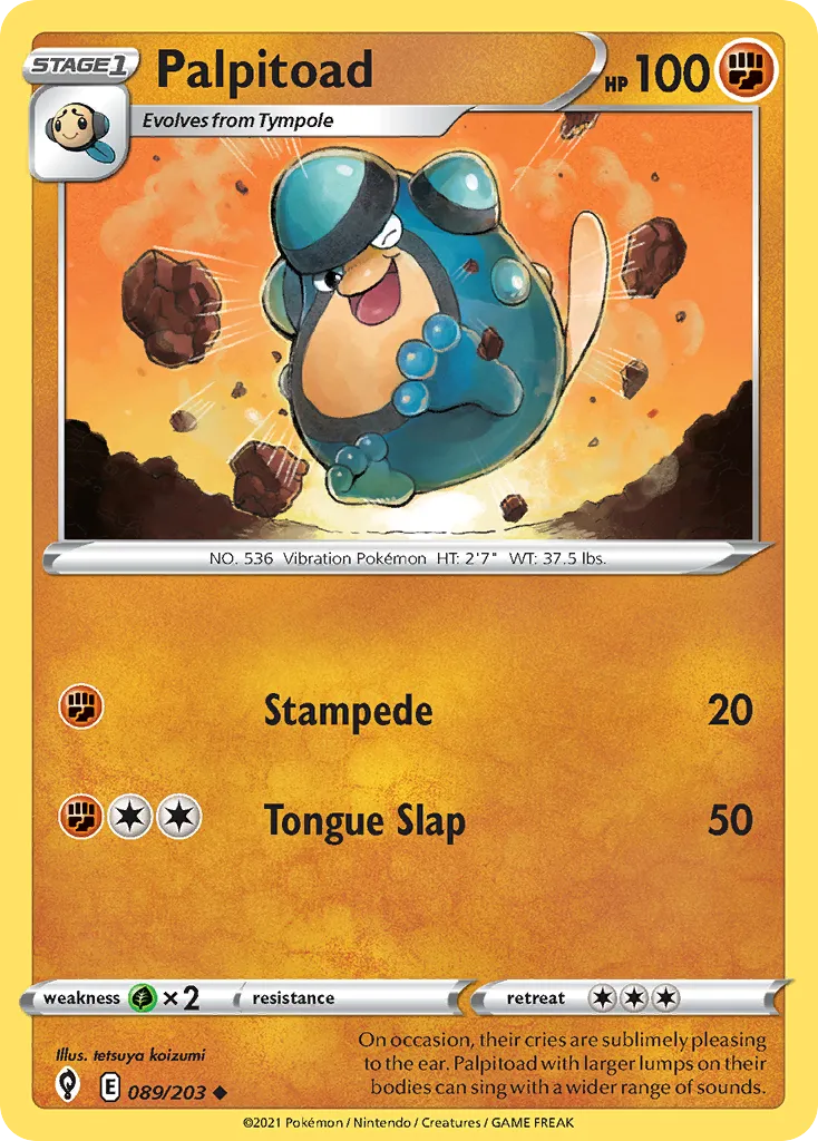 Palpitoad #89, Evolving Skies