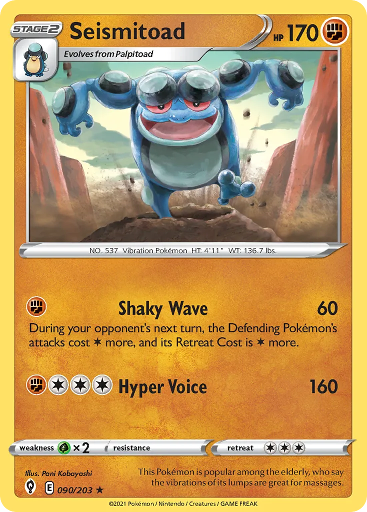 Seismitoad #90, Evolving Skies
