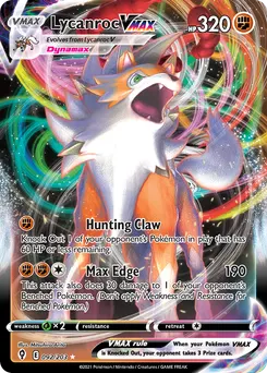 Lycanroc VMAX #92, Standard
