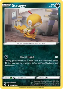 Scraggy #98, Reverse Foil