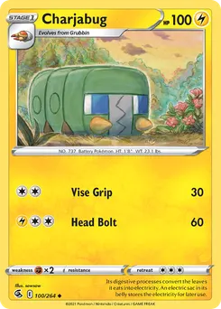 Charjabug #100, Standard