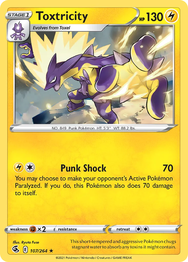 Toxtricity #107, Fusion Strike